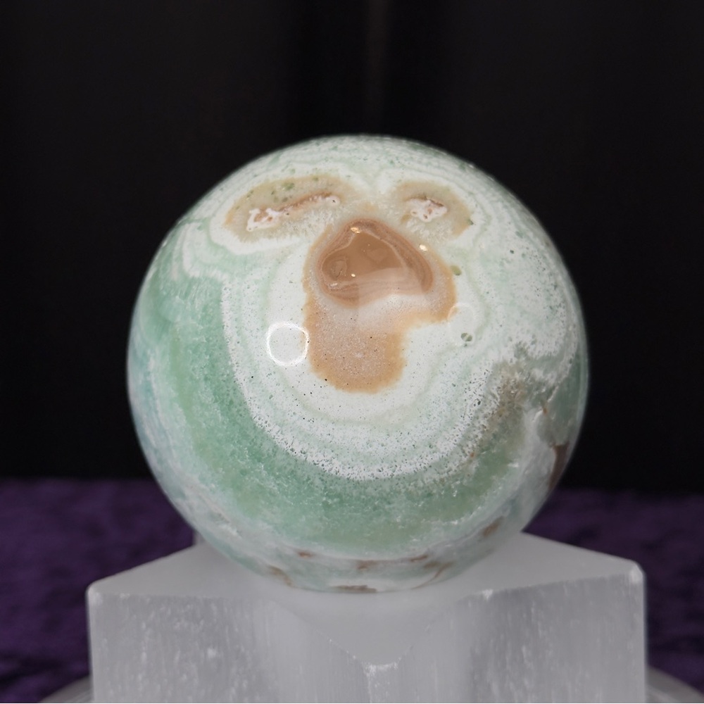 Caribbean Calcite Sphere - Cas2 -